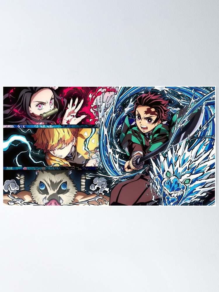 SEASON 1 Poster 2  Demon Slayer Poster – CustomPrintHaus