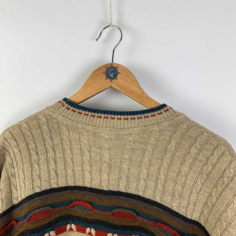 Vintage Men's Sweater Vintage Grandpa Sweaters#6
