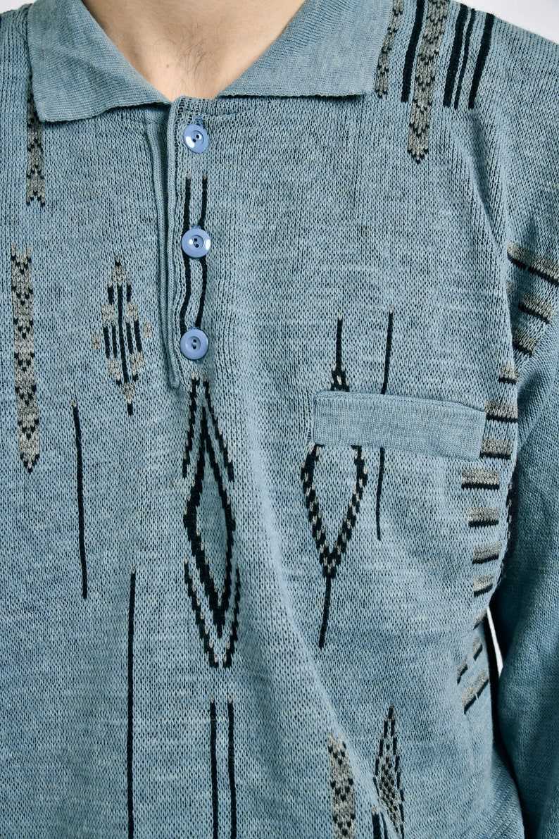 Vintage Polo Sweater Ugly Grandpa Sweaters#3