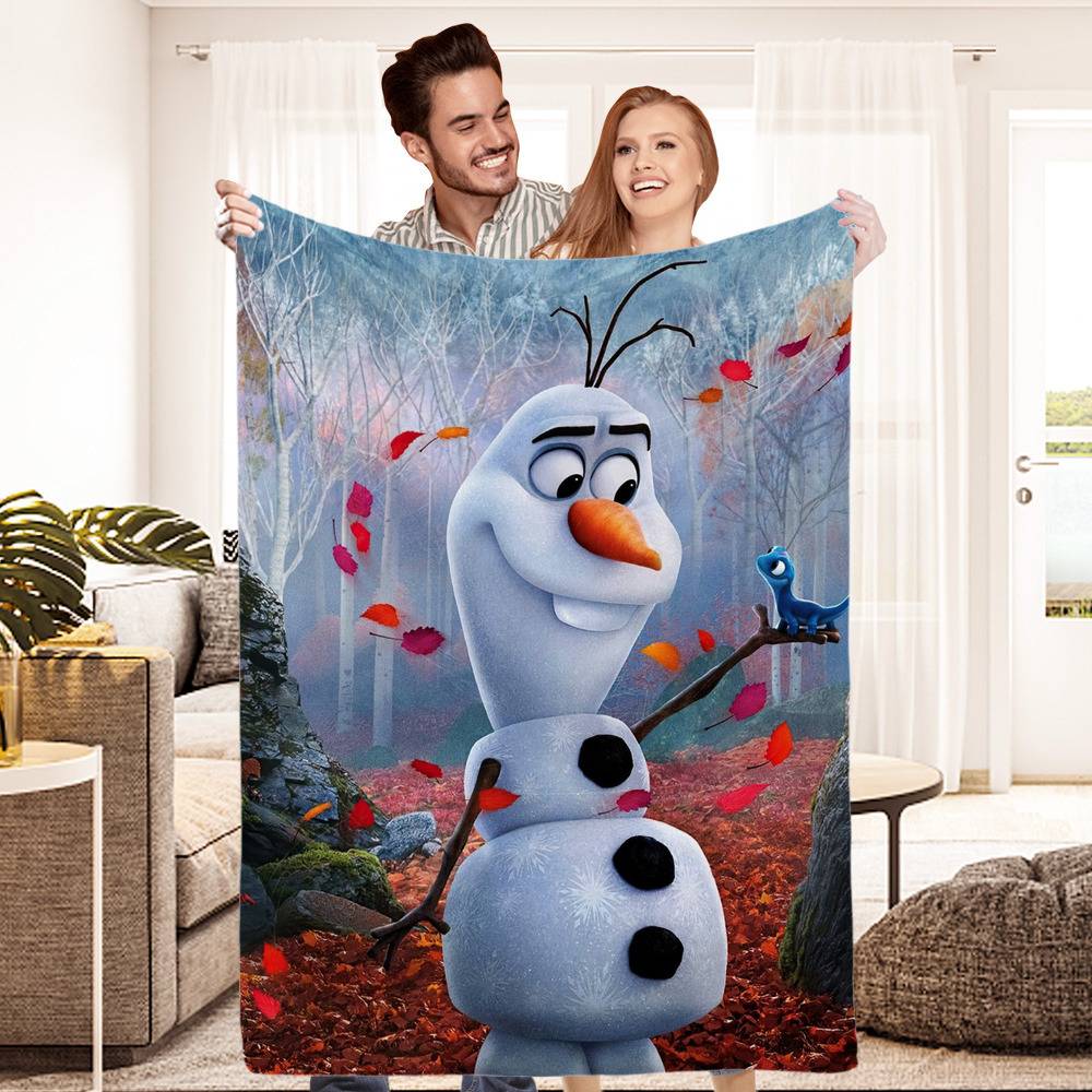 Olaf Frozen No Sew Fleece Blanket Kit #049