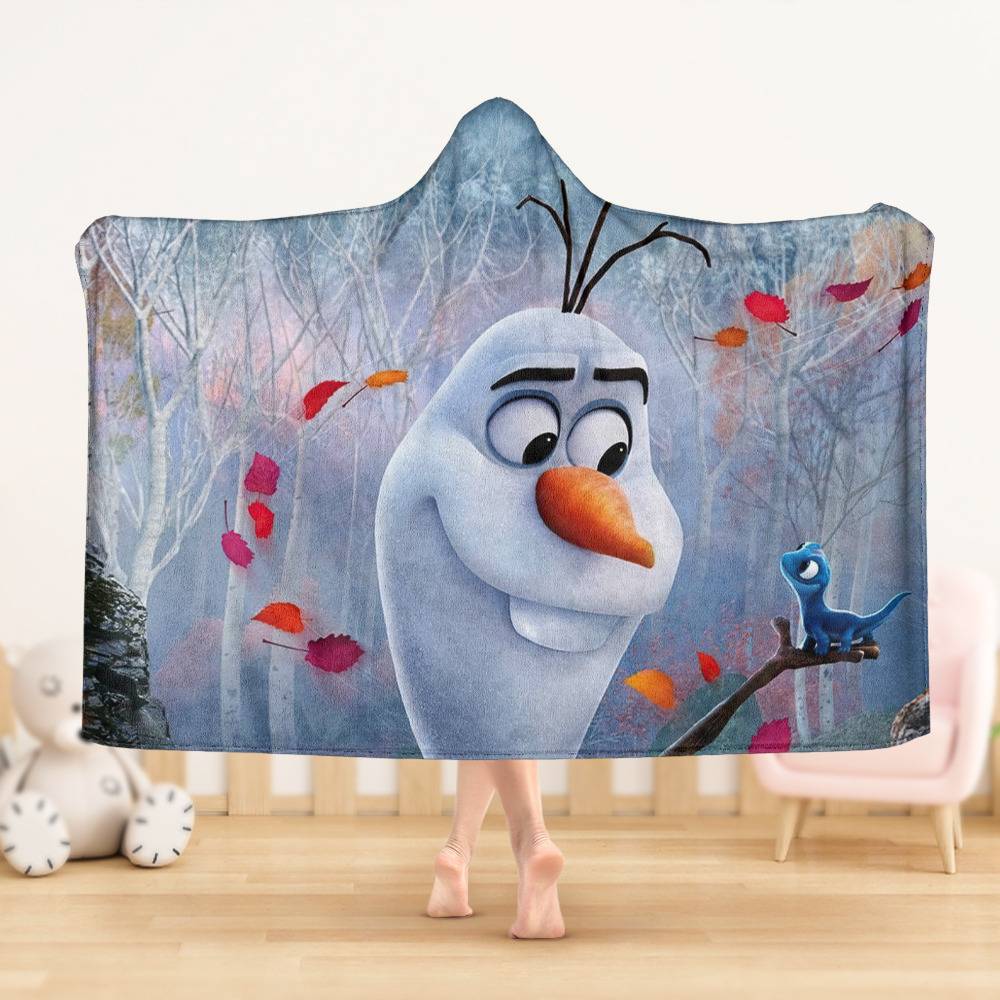 Olaf best sale hooded blanket