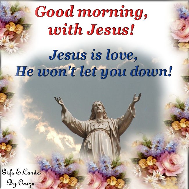 Good Morning Jesus Images