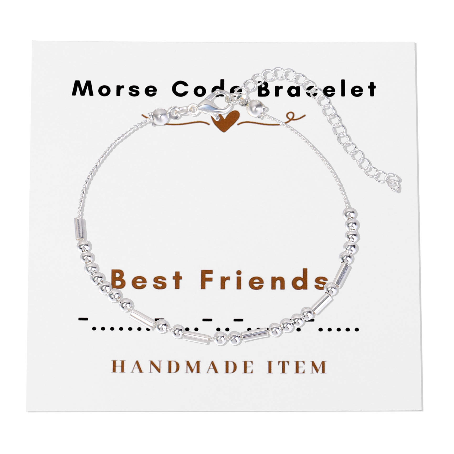 BFF Handmade Letter Bead Bracelet -  Israel