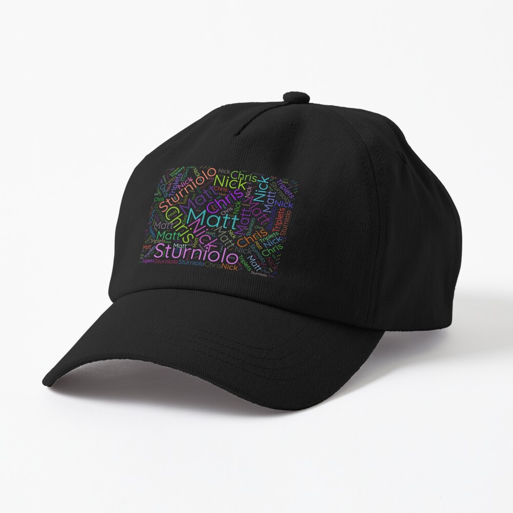 Sturniolo Triplets Word Cloud Hat Classic Celebrity Hat ...