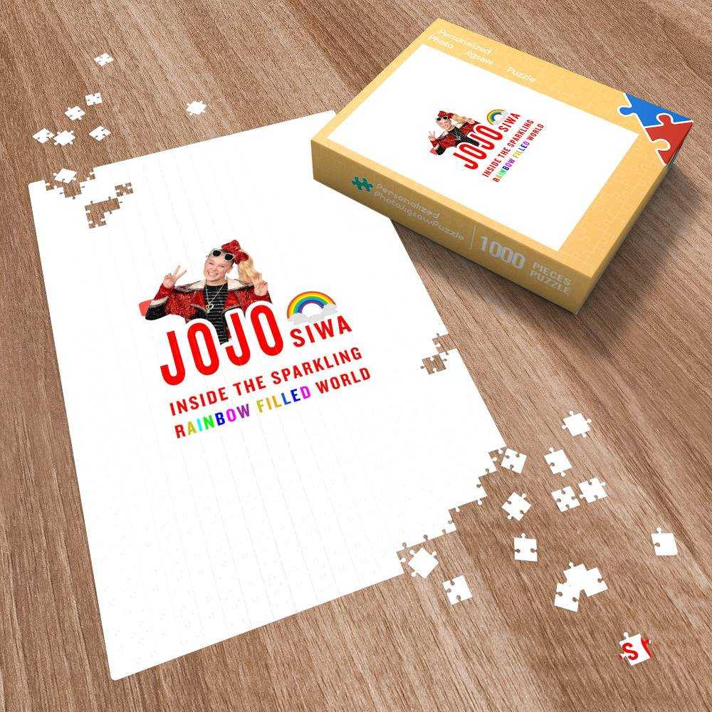 JoJo Siwa Puzzle Rainbow Filled World Puzzle
