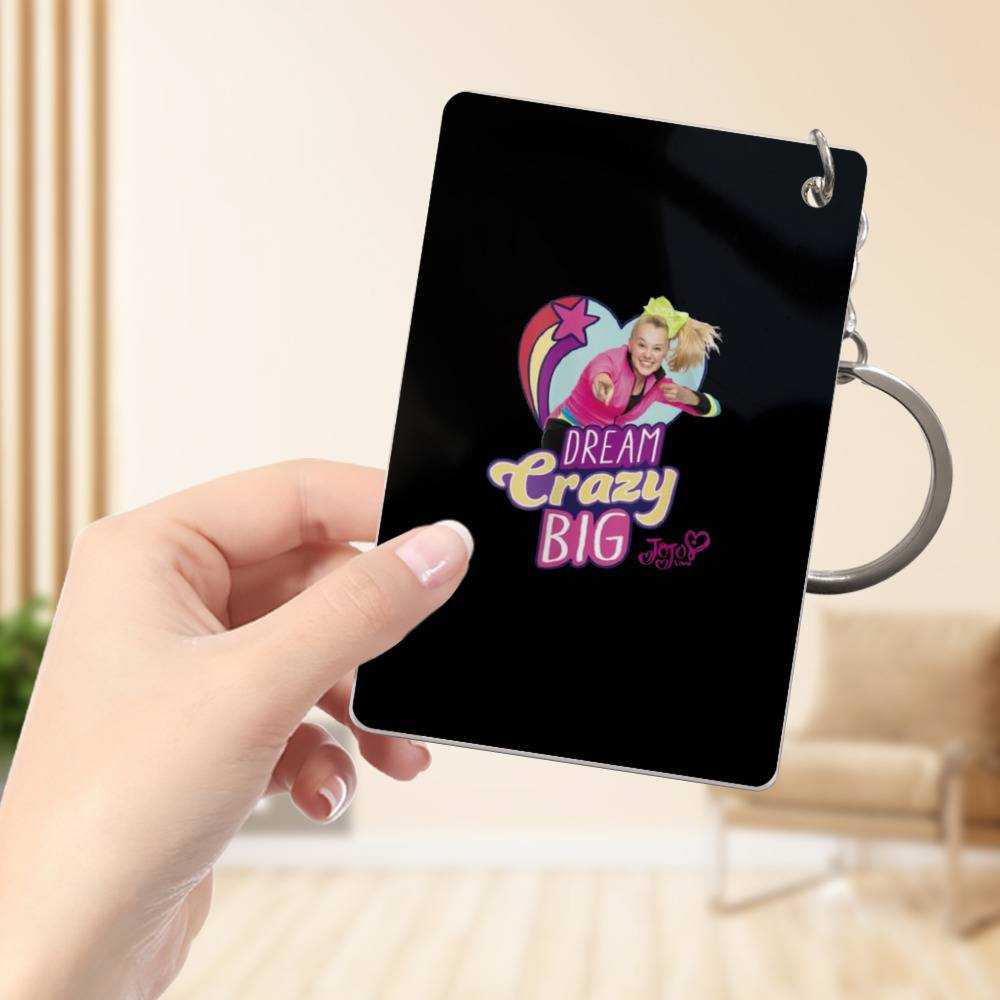 JoJo Siwa Keychain Classic Celebrity Keychain Dream Crazy Big by JoJo Siwa Keychain