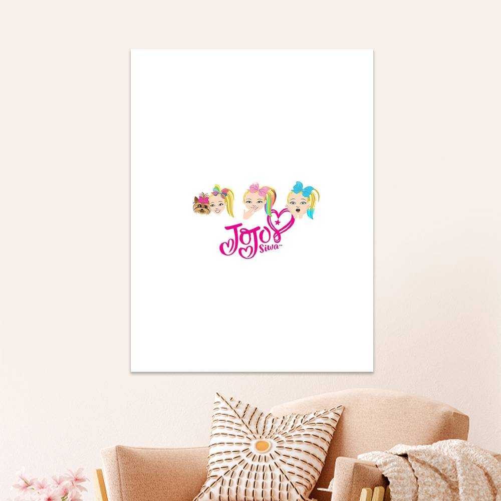 JoJo Siwa Merch Poster Art Wall Poster Sticky Poster Gift for Fans Art Poster