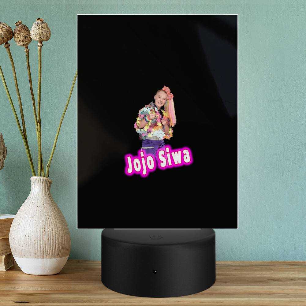 JoJo Siwa Lamp Classic Celebrity Night Light Classic by JoJo Siwa Lamp with Plastic Base