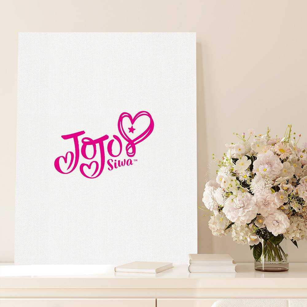 JoJo Siwa Canvas Classic Celebrity Canvas Logo by JoJo Siwa Canvas