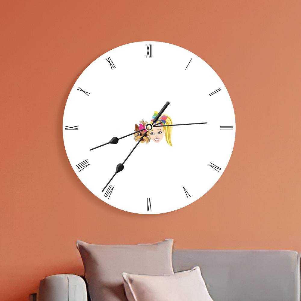 JoJo Siwa Round Wall Clock | www.jojosiwamerch.store