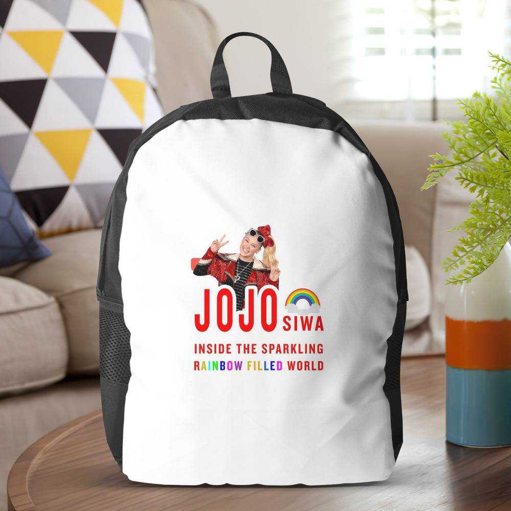 JoJo Siwa Backpack Rainbow Filled World Backpack