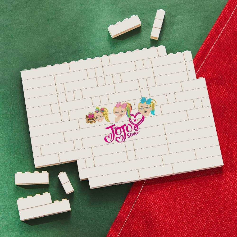 JoJo Siwa Merch Building Blocks Gift for Fans Art Building Blocks