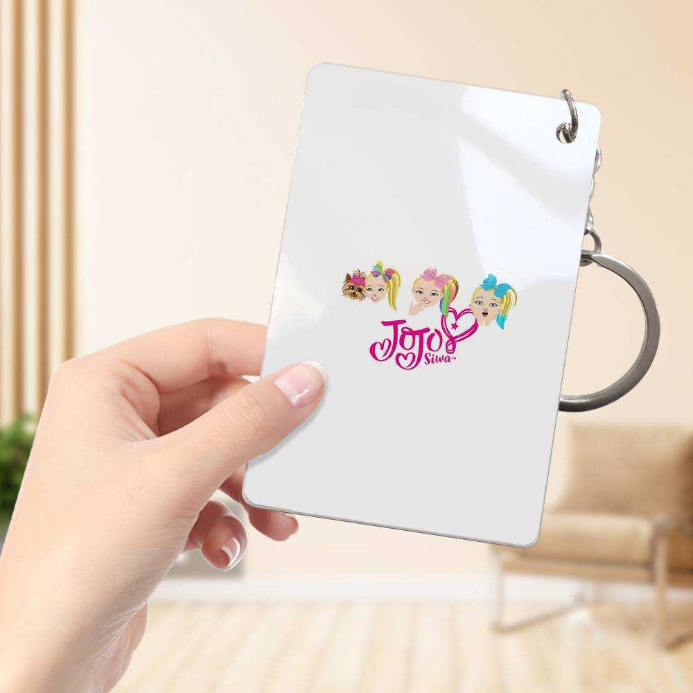 JoJo Siwa Keychain Classic Celebrity Keychain Art by JoJo Siwa Keychain