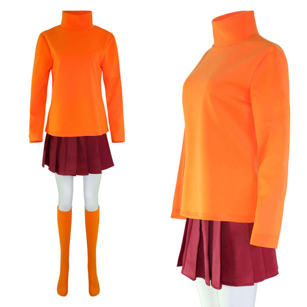 Scooby Doo Costume, Halloween Scooby-Doo Cos Velma Costume