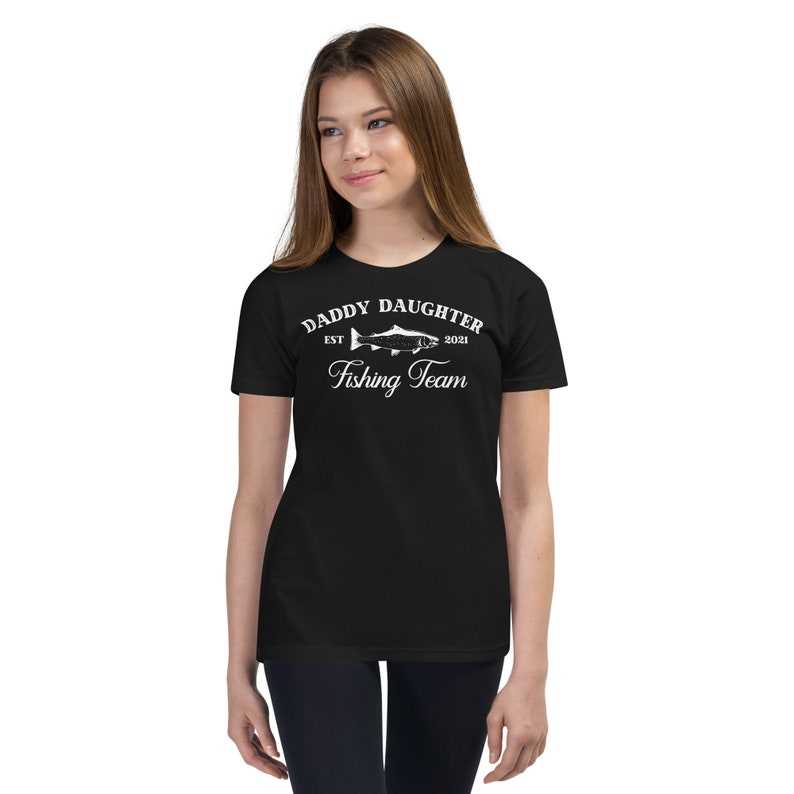 This Girl Likes Fishing With Her Dad Angling Daughter Shirt