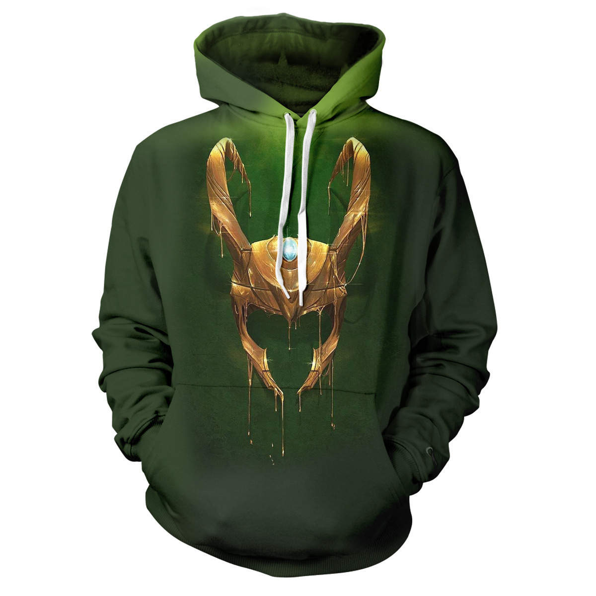 Loki Costume, New Loki 3D Digital Printing Sweater Hoodie