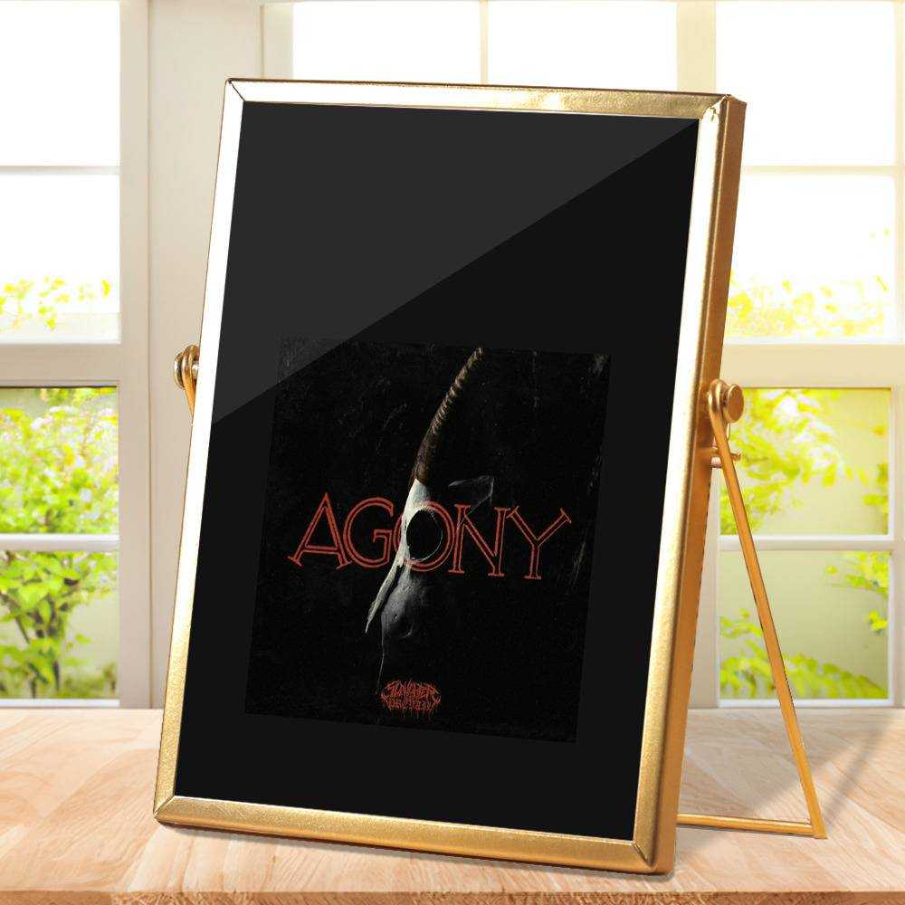 Slaughter To Prevail Plaque Classic Celebrity Plaque Agony by Slaughter To Prevail Plaque with Golden Frame
