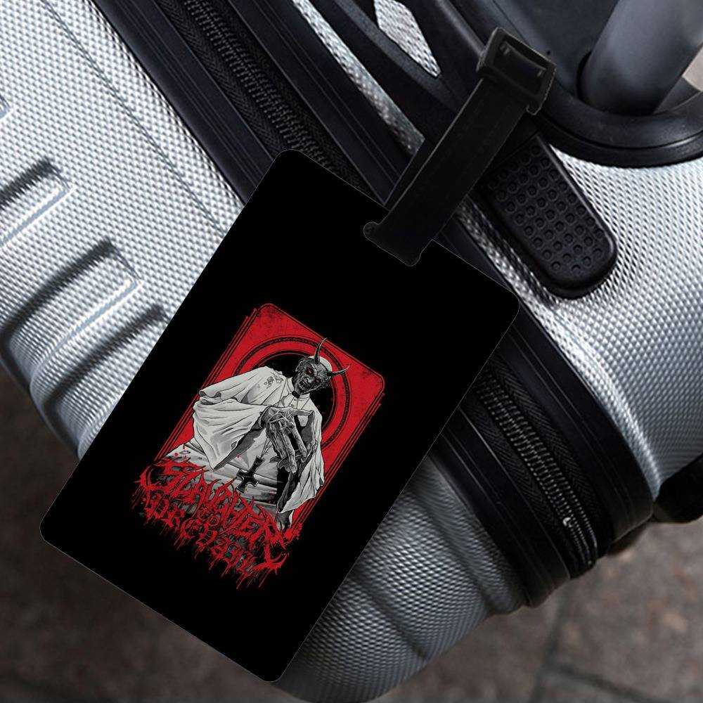 Slaughter To Prevail Luggage Tag Classic Celebrity Luggage Tag Slaughter Classic by Slaughter To Prevail Luggage Tag