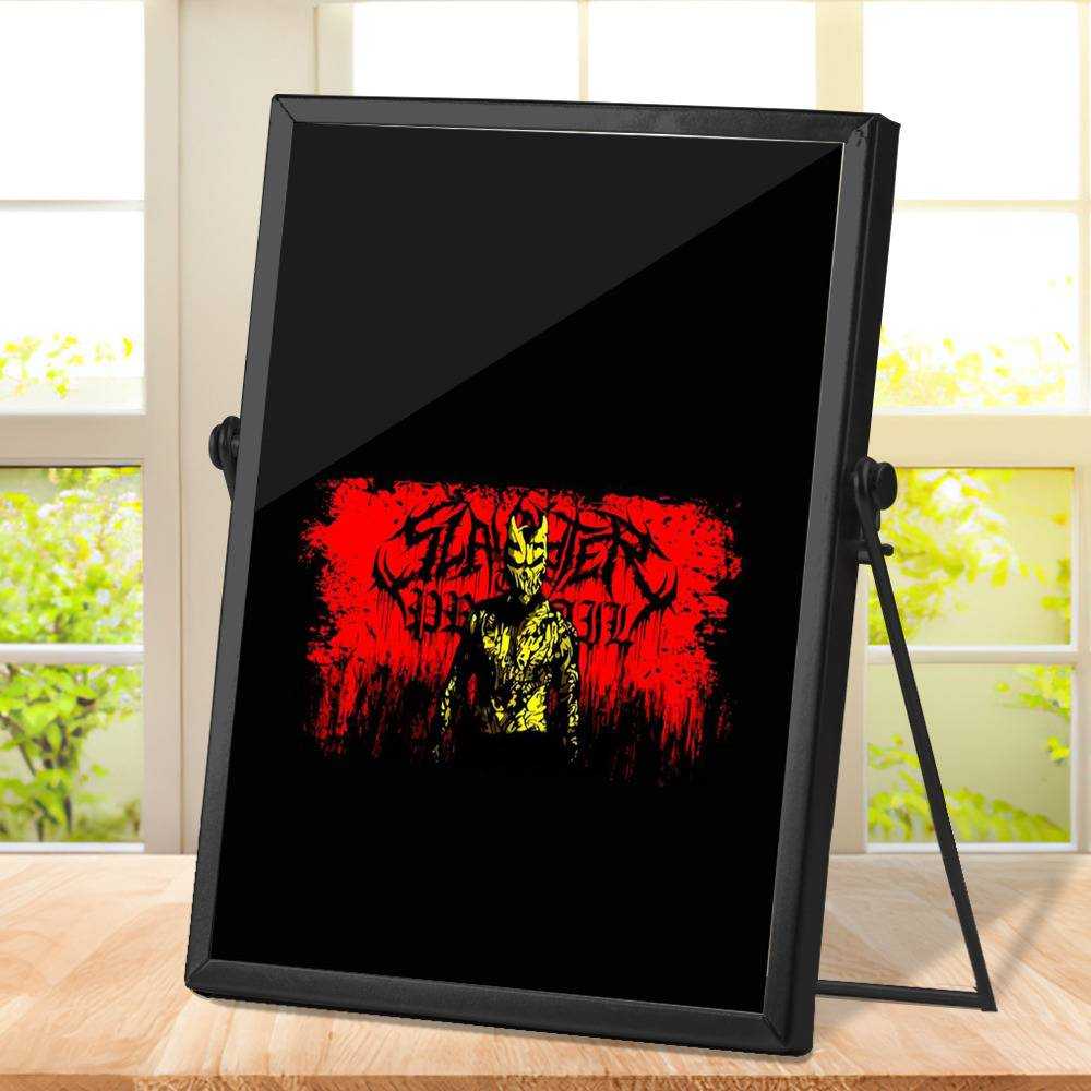 Slaughter To Prevail Plaque Classic Celebrity Plaque Slaughter to Prevail Classic by Slaughter To Prevail Plaque with Black Frame