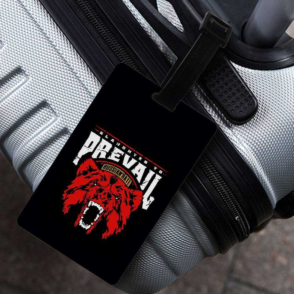 Slaughter To Prevail Luggage Tag Classic Celebrity Luggage Tag Russian Hate by Slaughter To Prevail Luggage Tag