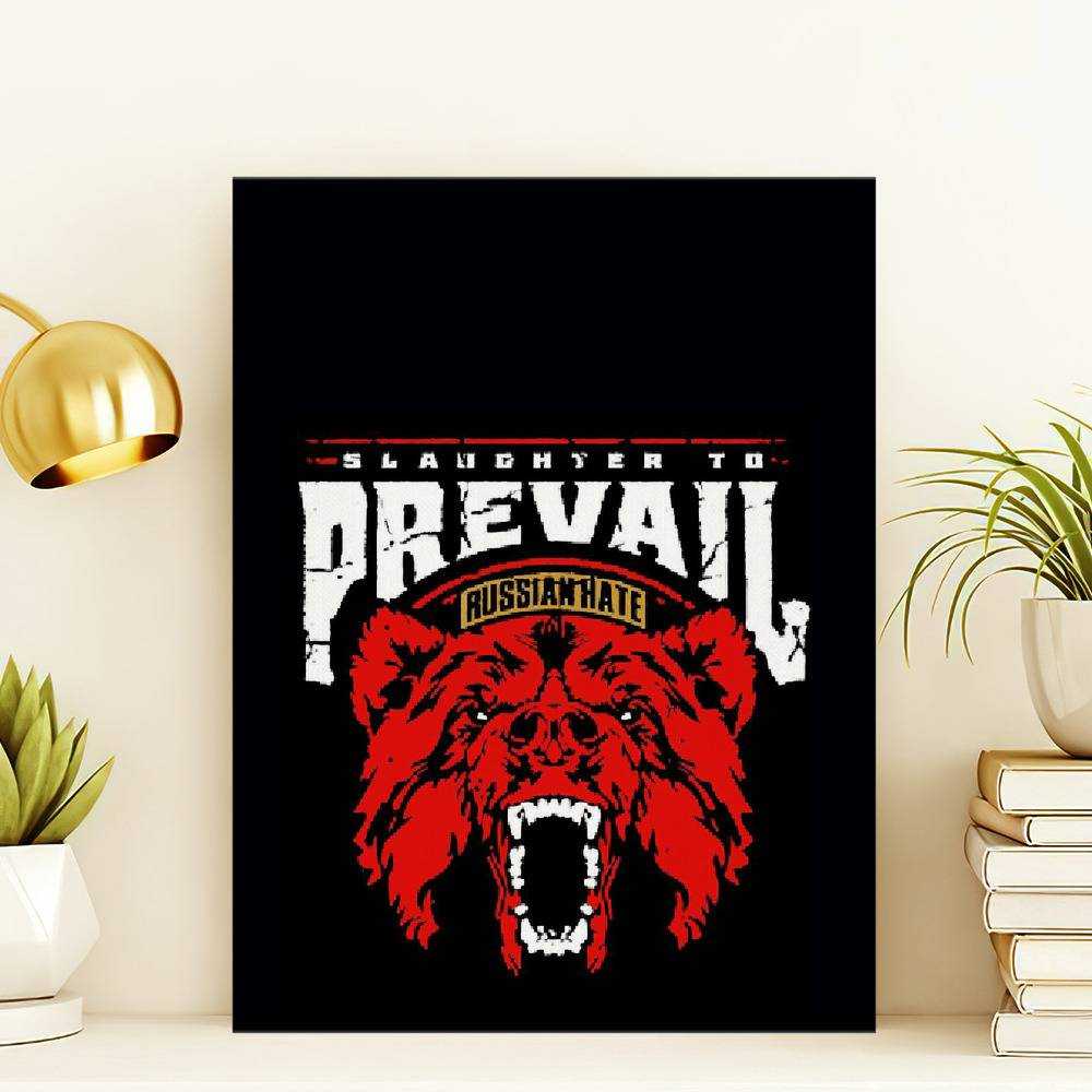 Slaughter To Prevail Canvas Classic Celebrity Canvas Russian Hate by Slaughter To Prevail Canvas