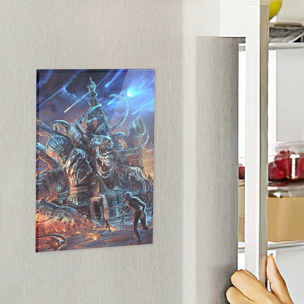 Slaughter To Prevail Fridge Magnet Chapters Of Misery Fridge Magnet