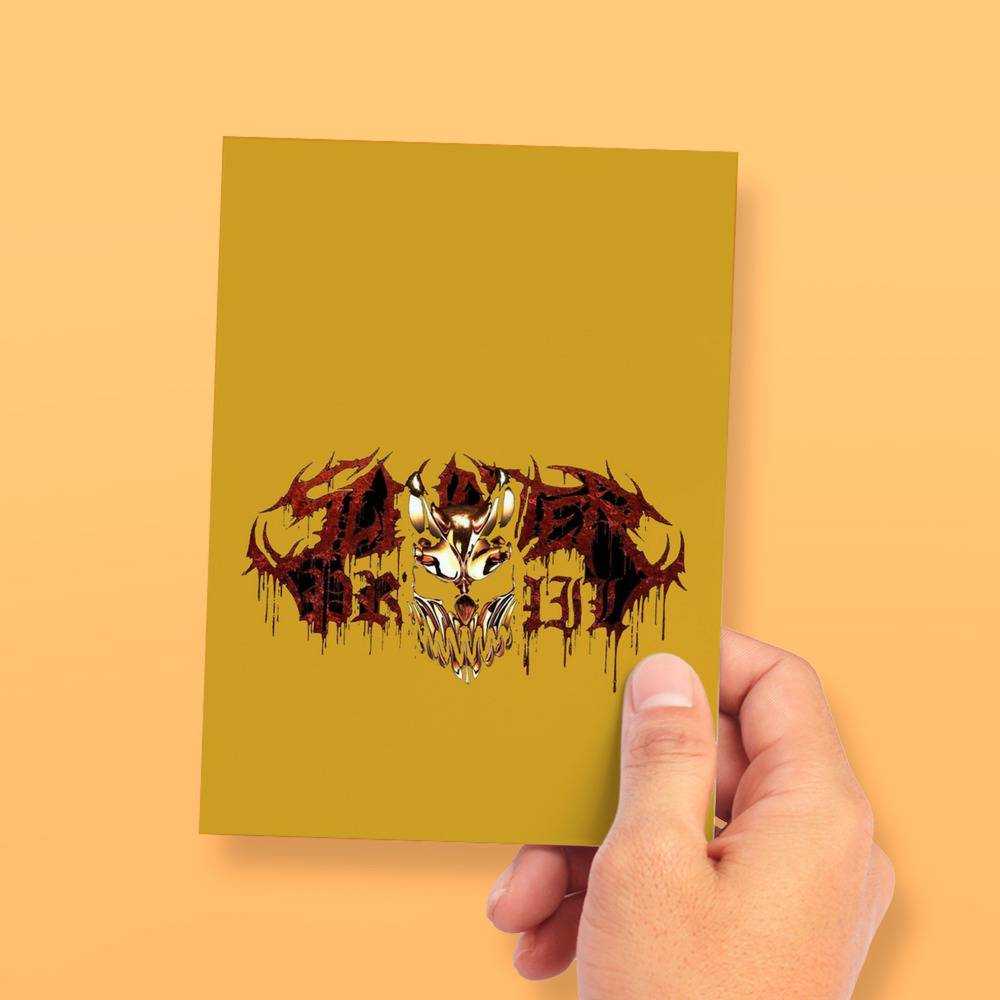 Slaughter To Prevail Greeting Card Classic Celebrity Greeting Card Slaughter To Prevail Logo by Slaughter To Prevail Greeting Card