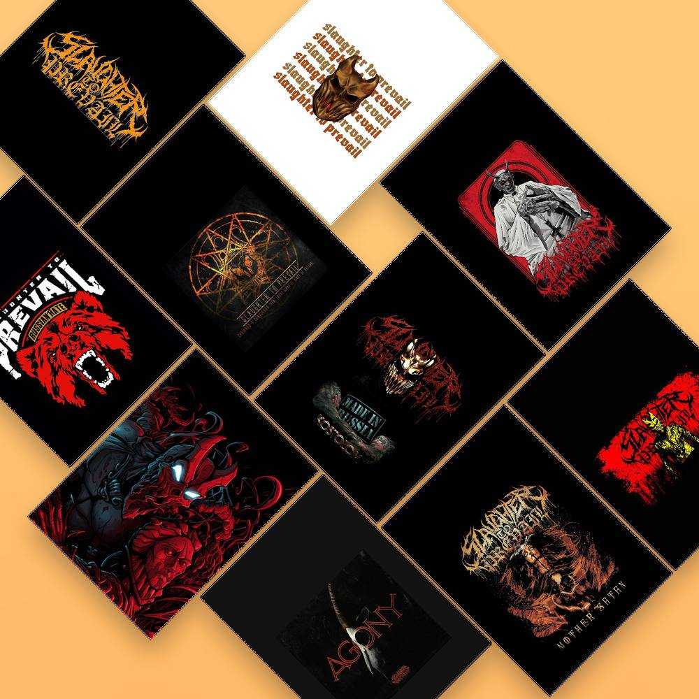 Slaughter To Prevail Postcard Cover Photo Life Photo Post Card Set