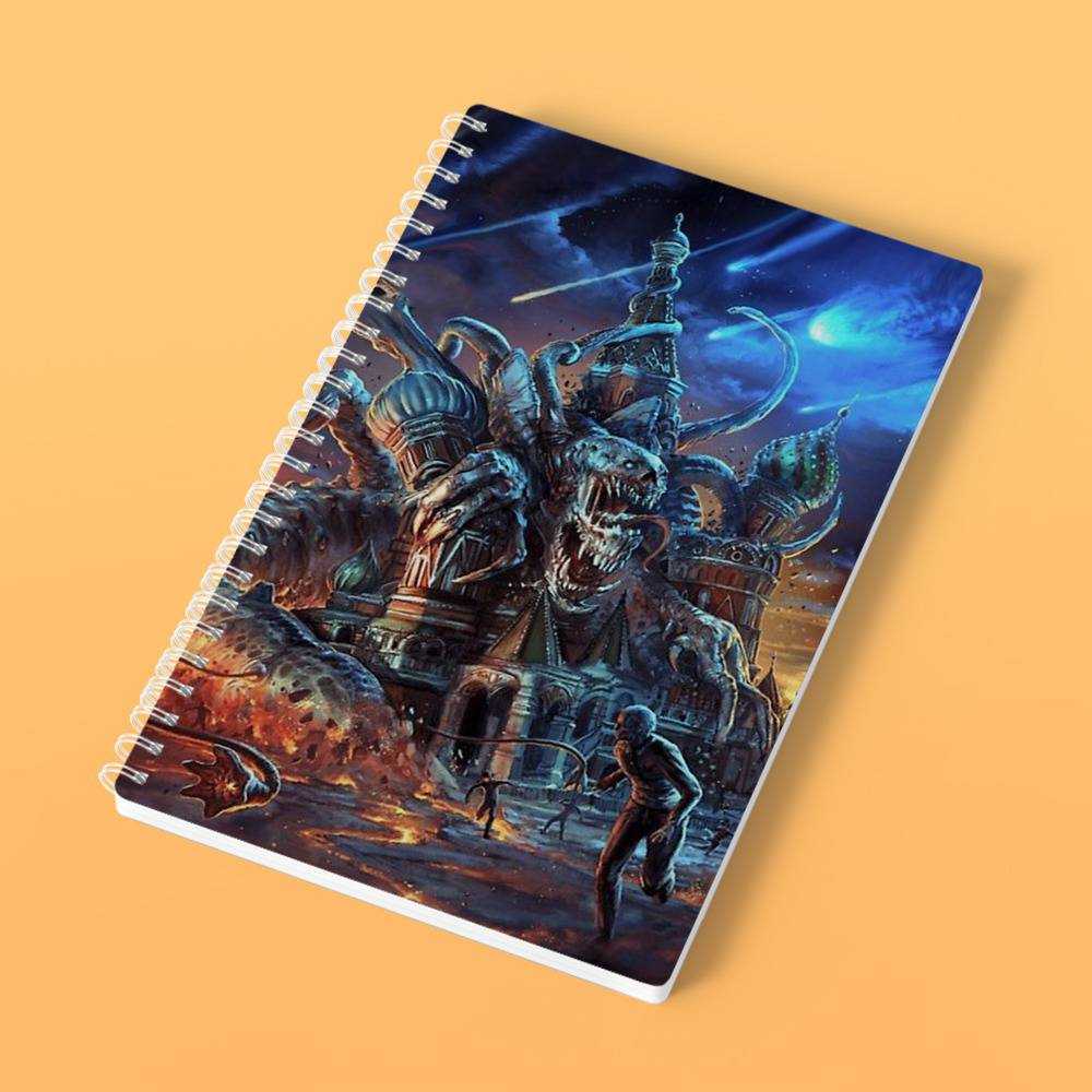 Slaughter To Prevail Spiral Bound Notebook Journal Diary Gift for Fans Chapters Of Misery Notebook