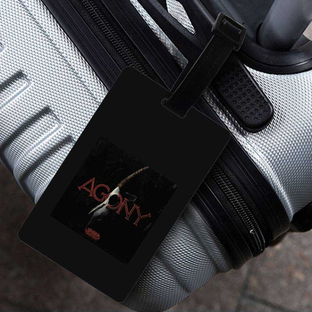 Slaughter To Prevail Luggage Tag Classic Celebrity Luggage Tag Agony by Slaughter To Prevail Luggage Tag