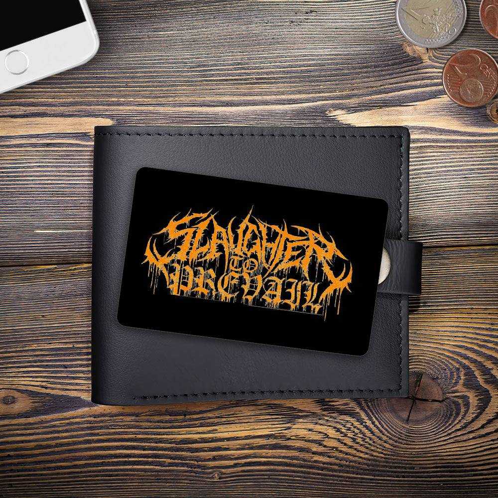 Slaughter To Prevail Wallet Insert Card Classic Celebrity Wallet Insert Card Slaughter To Prevail Red by Slaughter To Prevail Wallet Insert Card