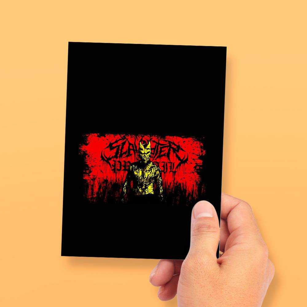Slaughter To Prevail Greeting Card Classic Celebrity Greeting Card Slaughter to Prevail Classic by Slaughter To Prevail Greeting Card