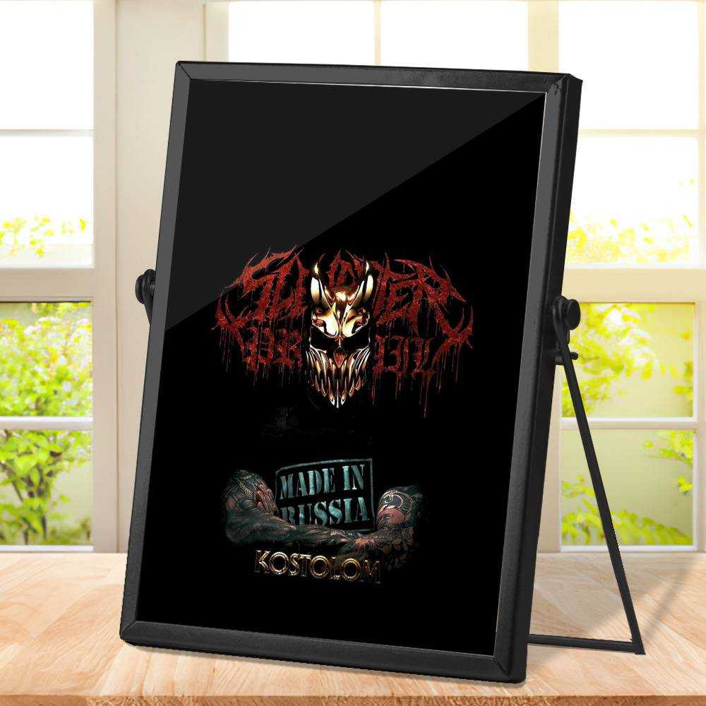Slaughter To Prevail Plaque Classic Celebrity Plaque Kostolom by Slaughter To Prevail Plaque with Black Frame