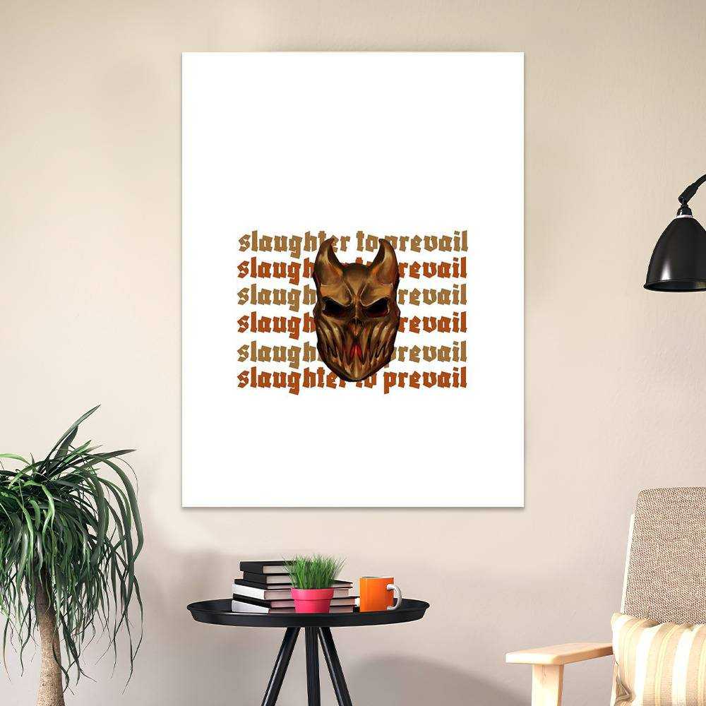 Slaughter To Prevail Merch Poster Art Wall Poster Sticky Poster Gift for Fans Alex Terrible Poster