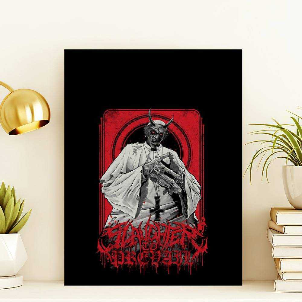 Slaughter To Prevail Canvas Classic Celebrity Canvas Slaughter Classic by Slaughter To Prevail Canvas