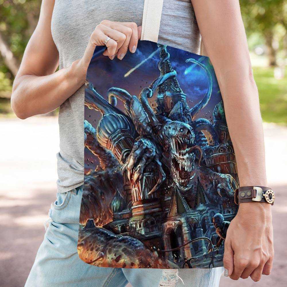 Slaughter To Prevail Totebag Classic Celebrity Totebag Chapters Of Misery Totebag