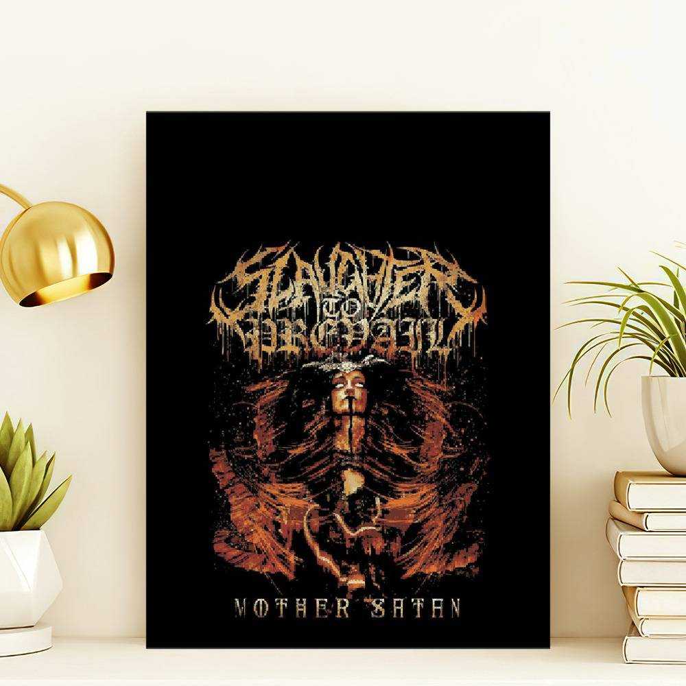 Slaughter To Prevail Canvas Classic Celebrity Canvas Mother Satan by Slaughter To Prevail Canvas