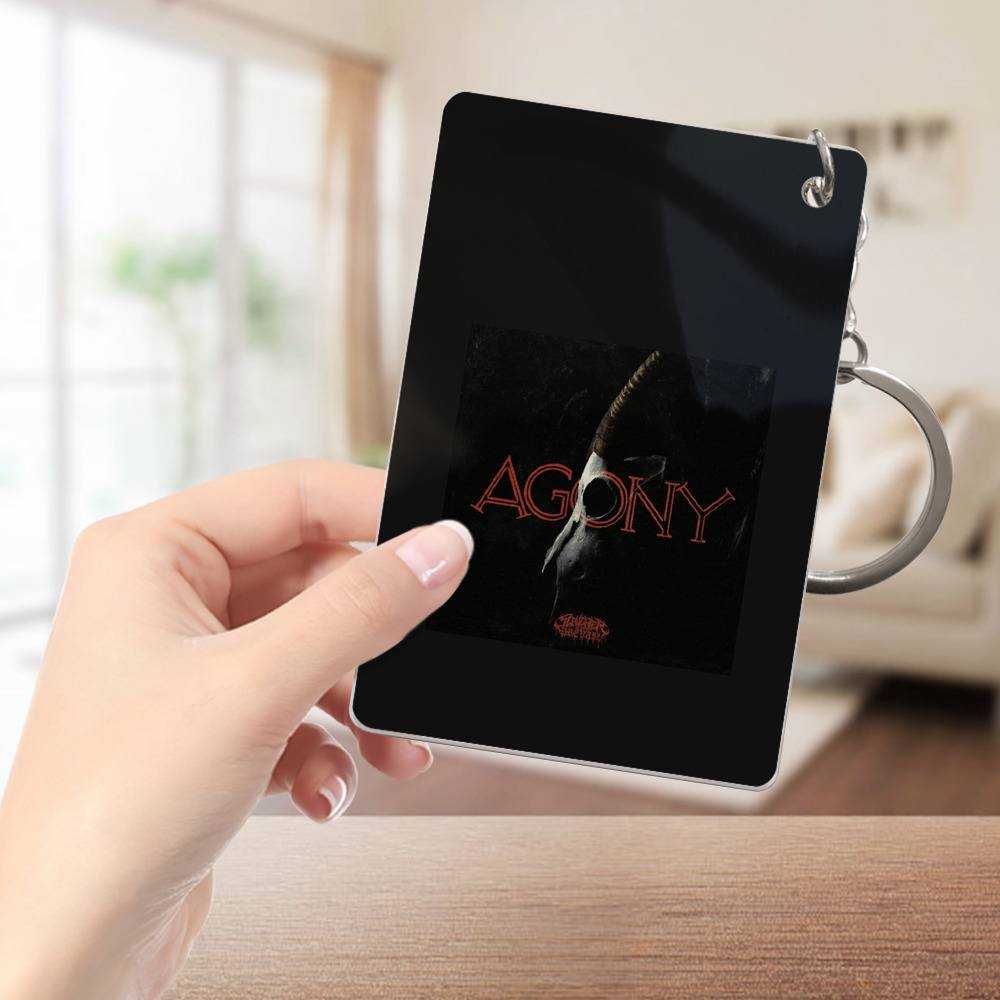Slaughter To Prevail Keychain Classic Celebrity Keychain Agony by Slaughter To Prevail Keychain