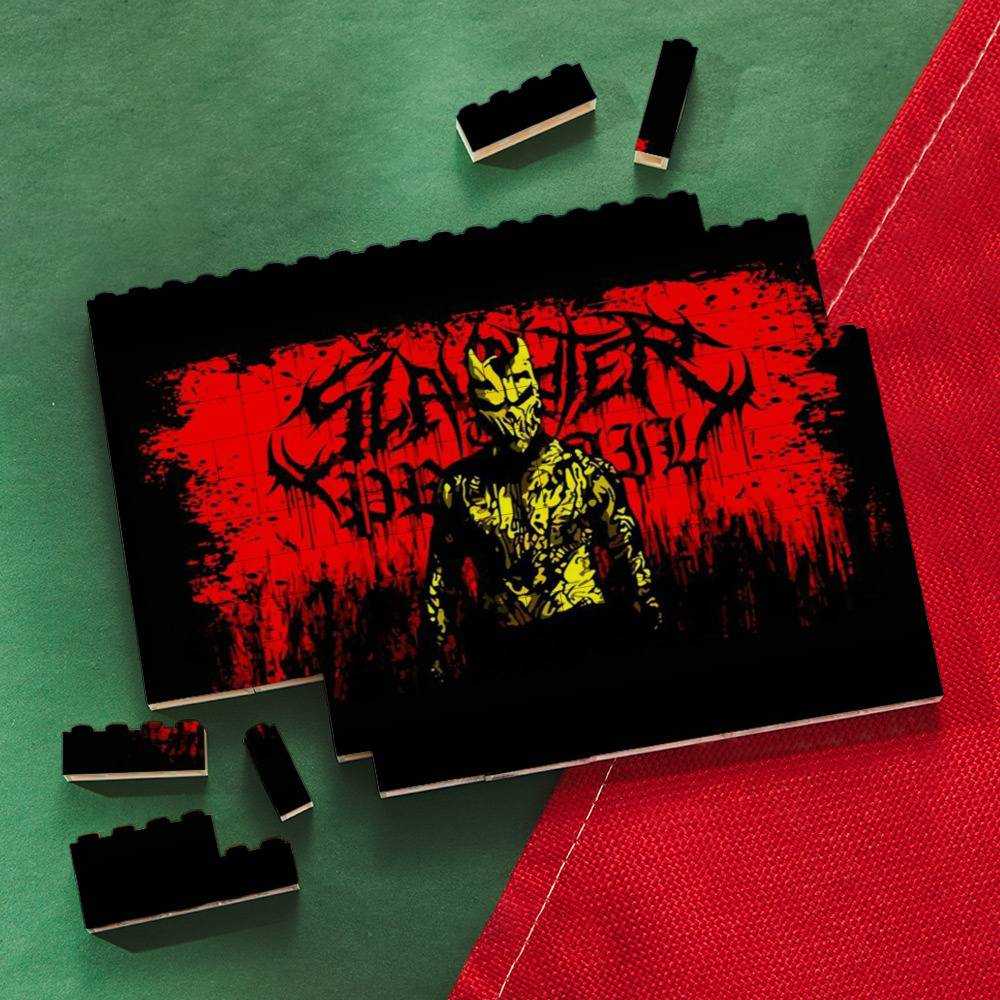 Slaughter To Prevail Merch Building Blocks Gift for Fans Slaughter to Prevail Classic Building Blocks