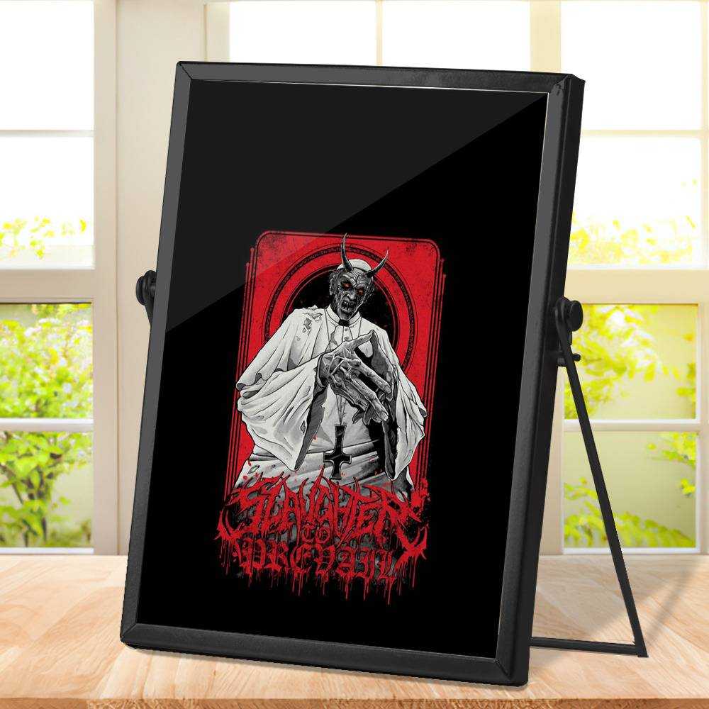 Slaughter To Prevail Plaque Classic Celebrity Plaque Slaughter Classic by Slaughter To Prevail Plaque with Black Frame
