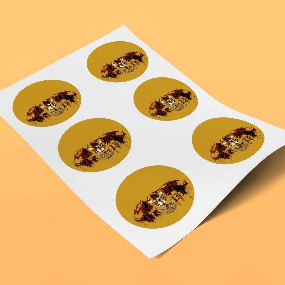Slaughter To Prevail round stickers decorative stickers gift for fans Slaughter To Prevail Logo
