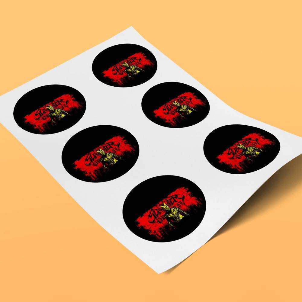 Slaughter To Prevail round stickers decorative stickers gift for fans Slaughter to Prevail Classic