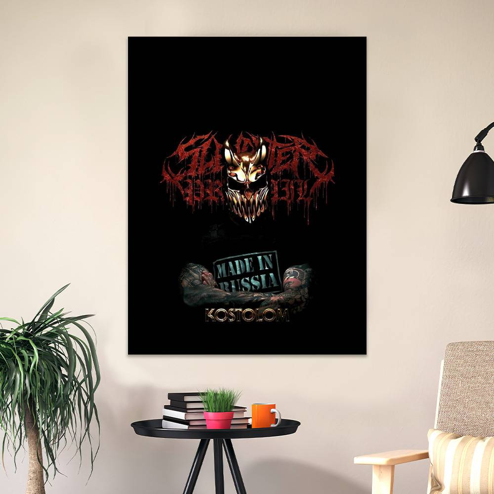 Slaughter To Prevail Merch Poster Art Wall Poster Sticky Poster Gift ...