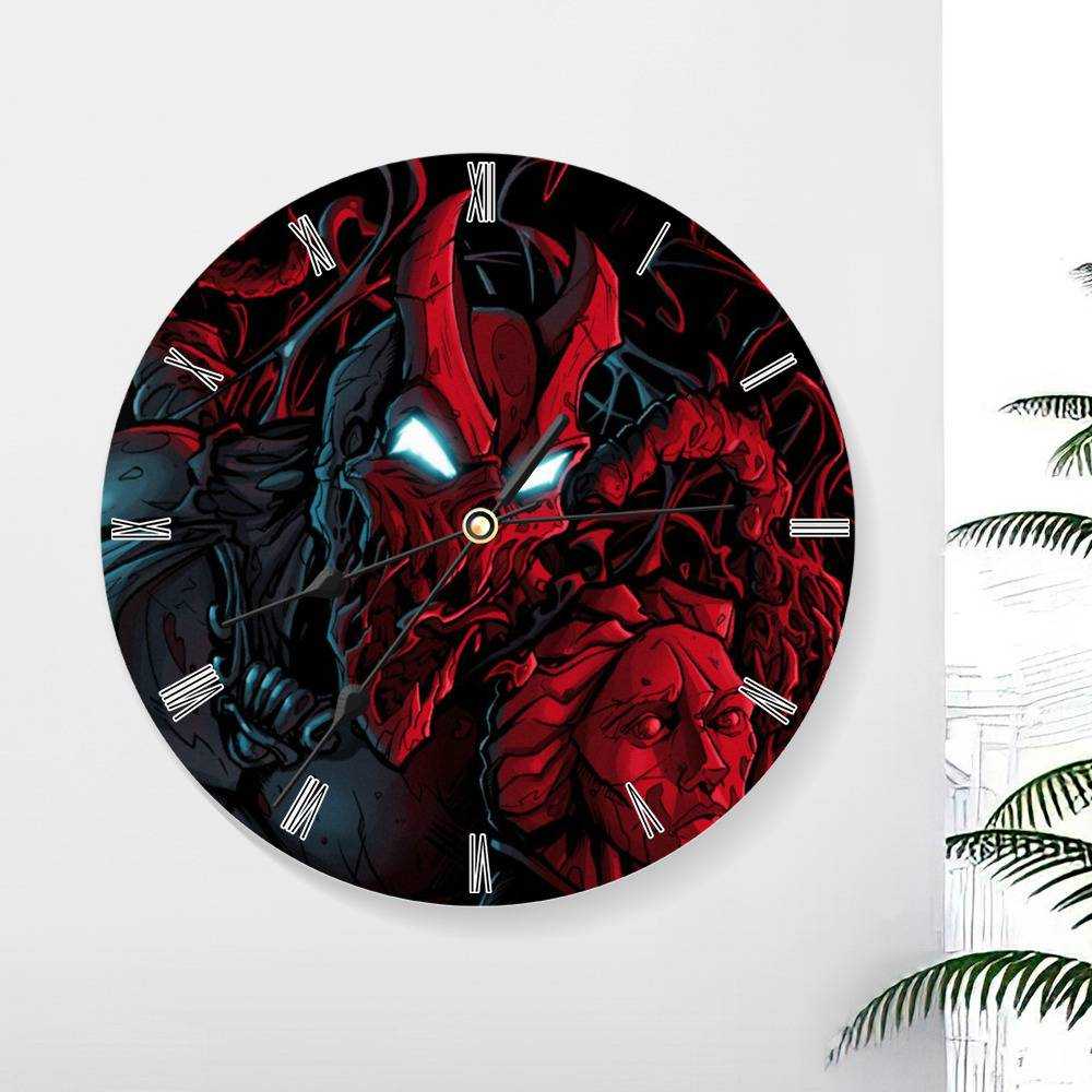 Slaughter To Prevail Round Wall Clock Home Decor Wall Clock Gifts for Slaughter To Prevail Fans Kid of Darkness Wall Clock