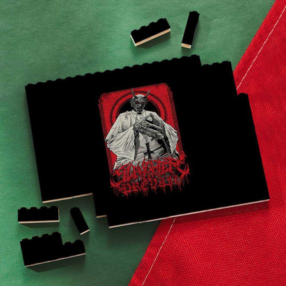 Slaughter To Prevail Merch Building Blocks Gift for Fans Slaughter Classic Building Blocks