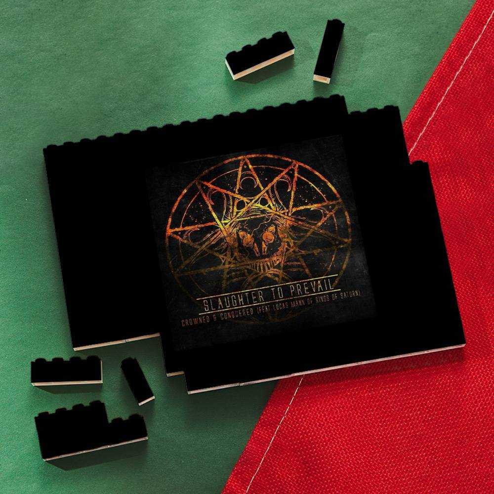 Slaughter To Prevail Merch Building Blocks Gift for Fans Misery Sermon Building Blocks