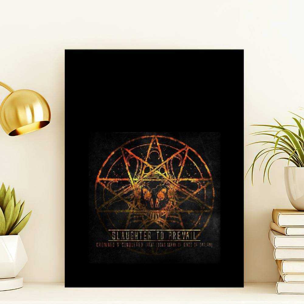 Slaughter To Prevail Canvas Classic Celebrity Canvas Misery Sermon by Slaughter To Prevail Canvas