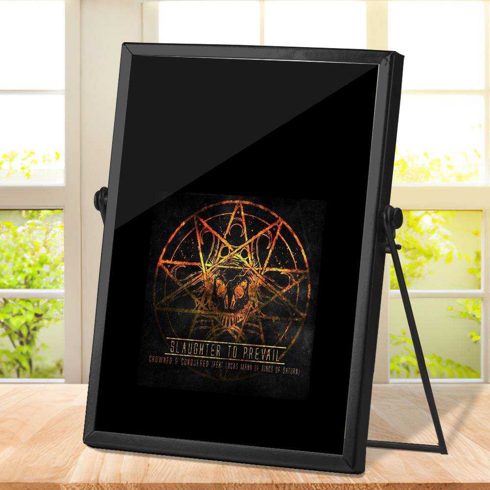 Slaughter To Prevail Plaque Classic Celebrity Plaque Misery Sermon by Slaughter To Prevail Plaque with Black Frame