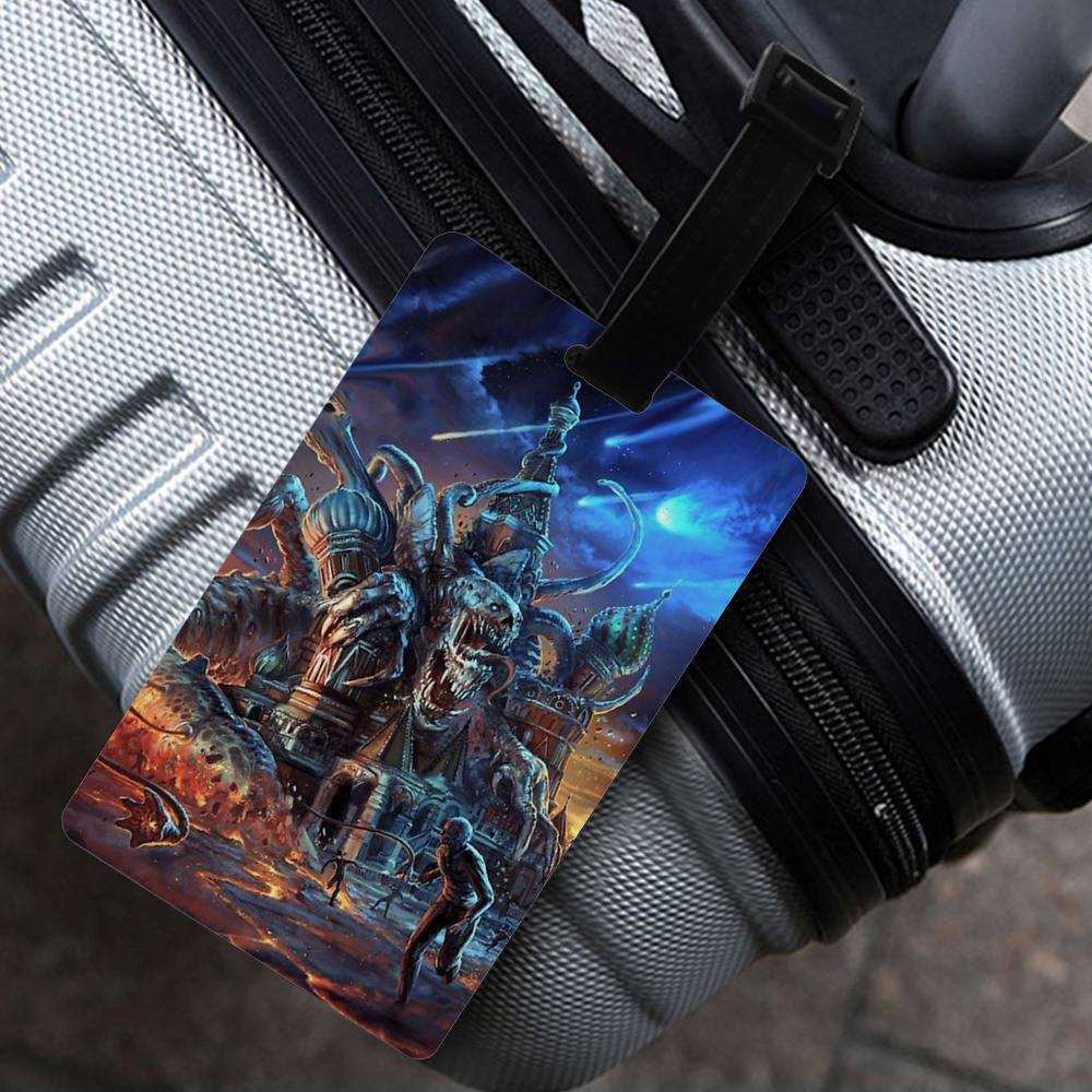 Slaughter To Prevail Luggage Tag Classic Celebrity Luggage Tag Chapters Of Misery by Slaughter To Prevail Luggage Tag