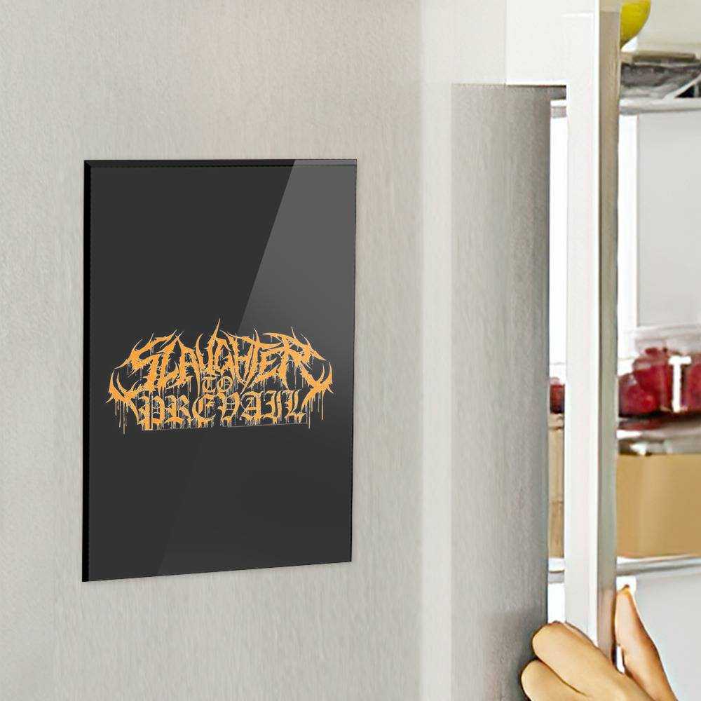 Slaughter To Prevail Fridge Magnet Slaughter To Prevail Red Fridge Magnet